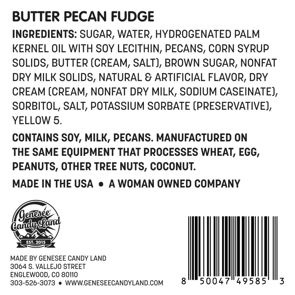 Butter Pecan Fudge