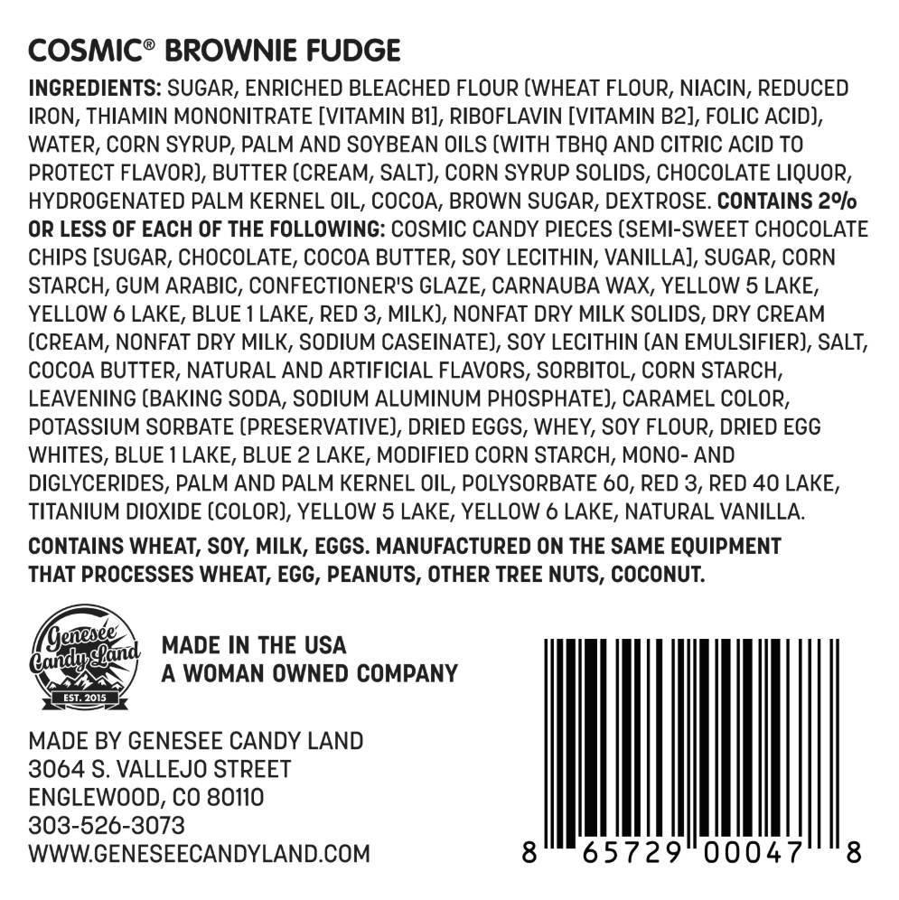 Cosmic® Brownie Fudge