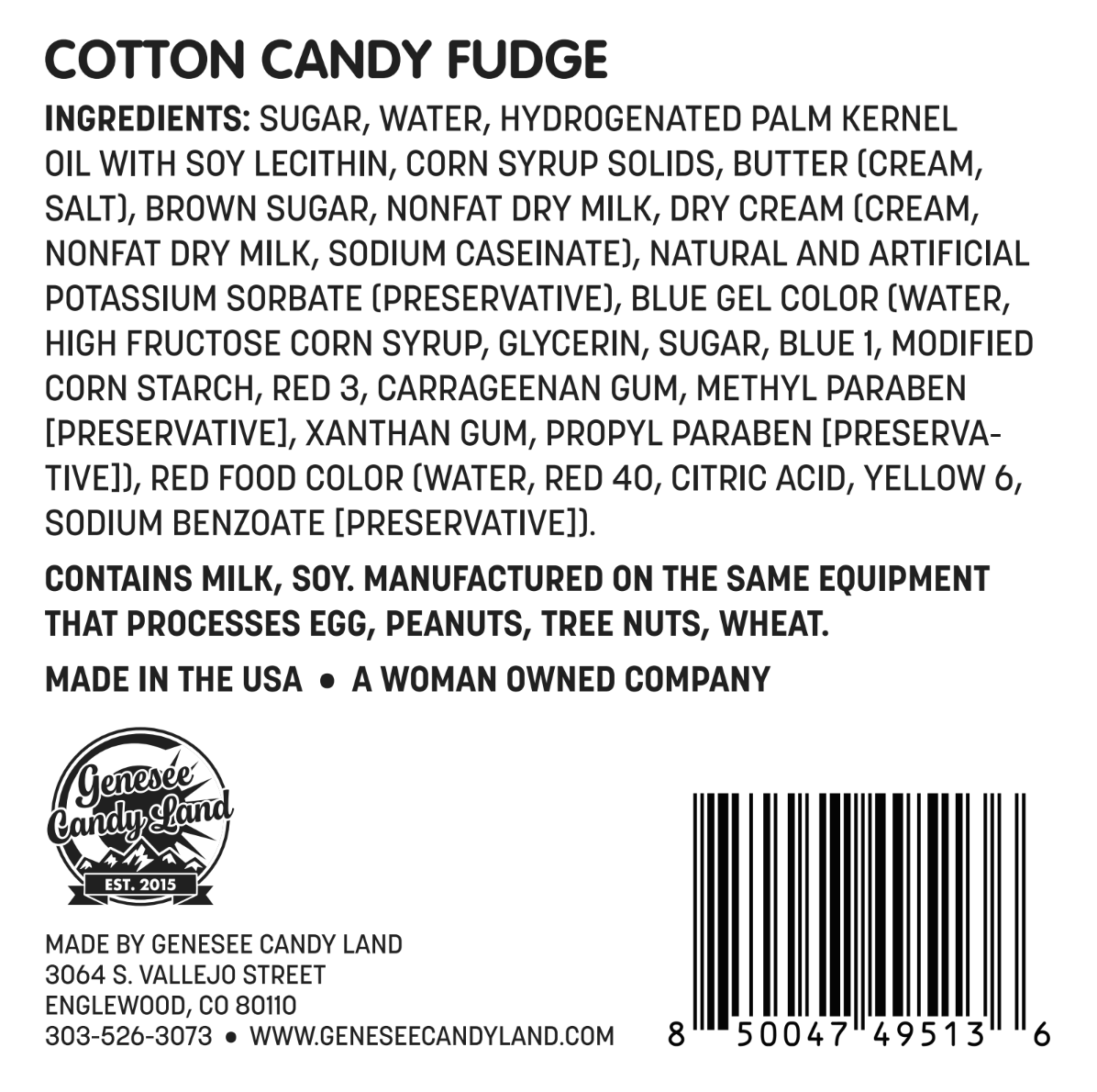 Cotton Candy Fudge