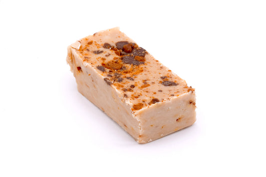 Vanilla Butterfinger Fudge