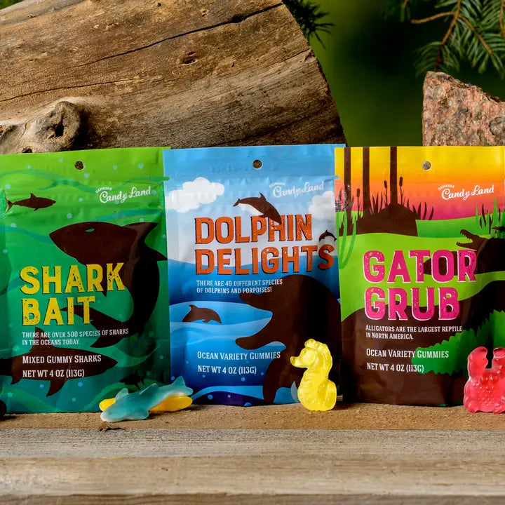 Animal Trackers Gummy Candy