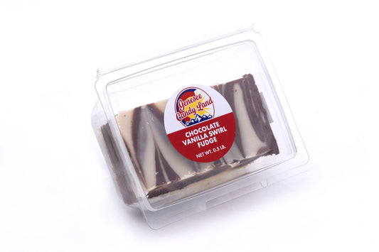 Vanilla Chocolate Swirl Fudge