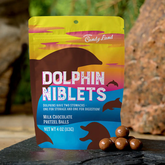 Dolphin Niblets (Milk Chocolate Pretzel Balls)