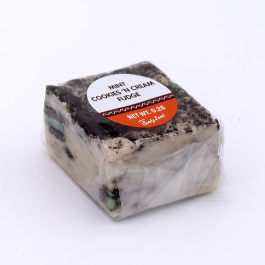 Mint Cookies n' Cream Fudge