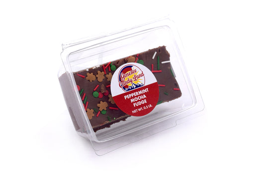 Peppermint Mocha Fudge