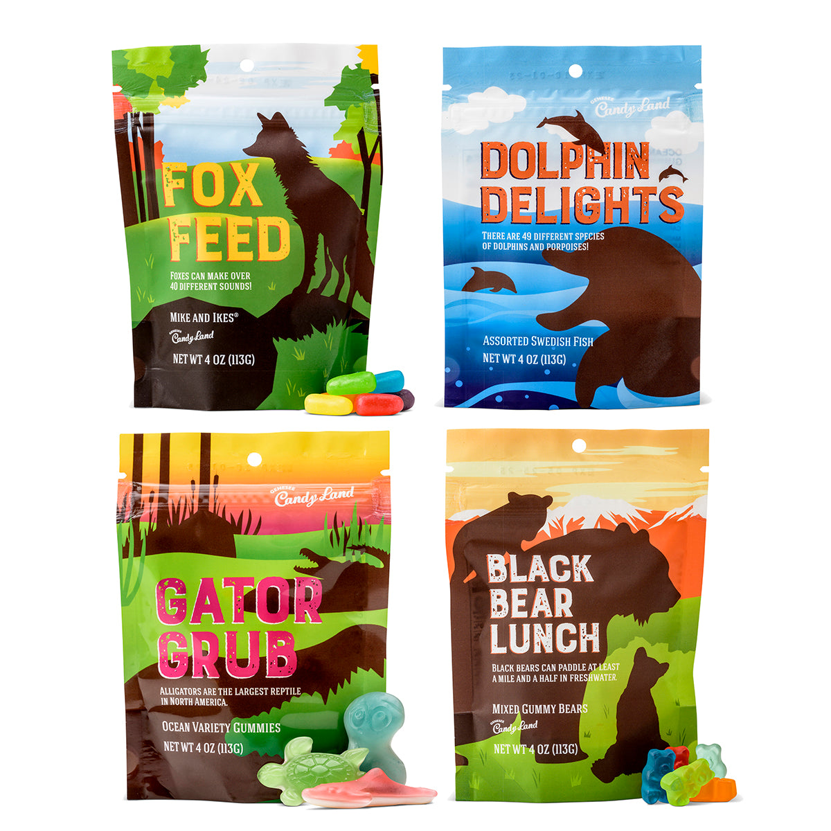 Animal Trackers Gummi Variety Pack