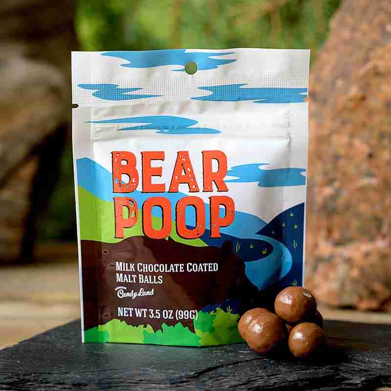 Bear Poop (Chocolate Covered Malt Balls)