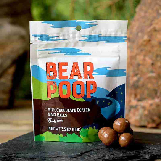 Bear Poop (Chocolate Covered Malt Balls)