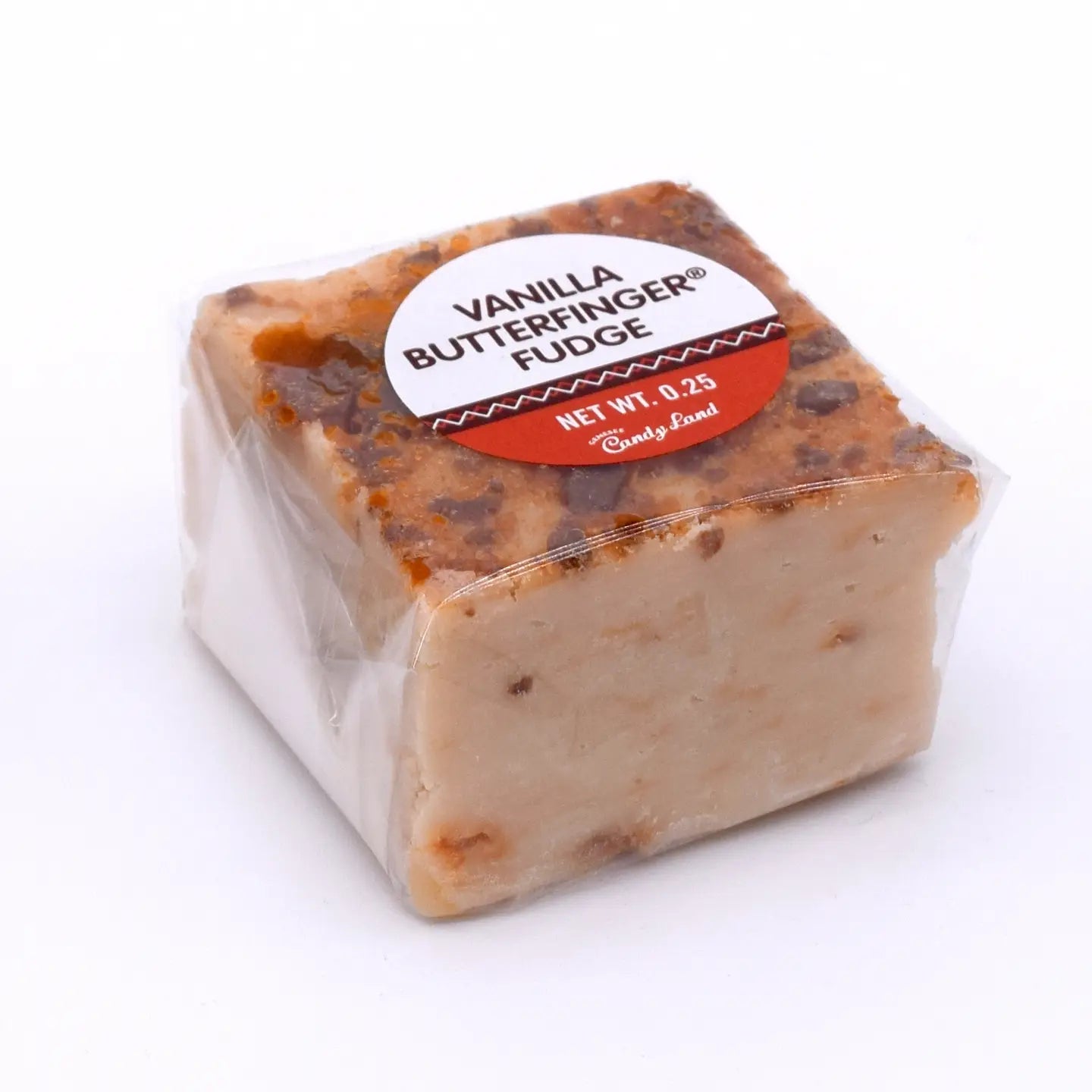 Vanilla Butterfinger Fudge